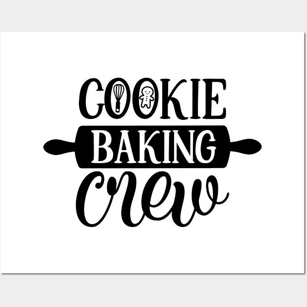 Cookie Baking Crew Wall Art by p308nx